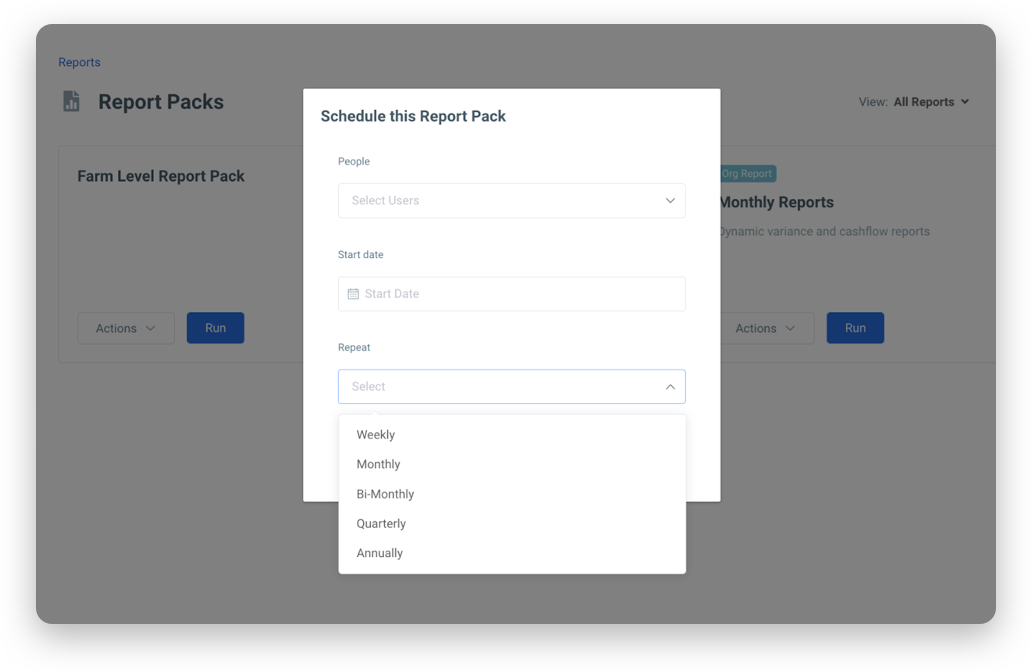 schedule-report-packs