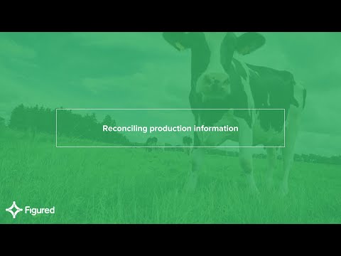 Reconciling production information